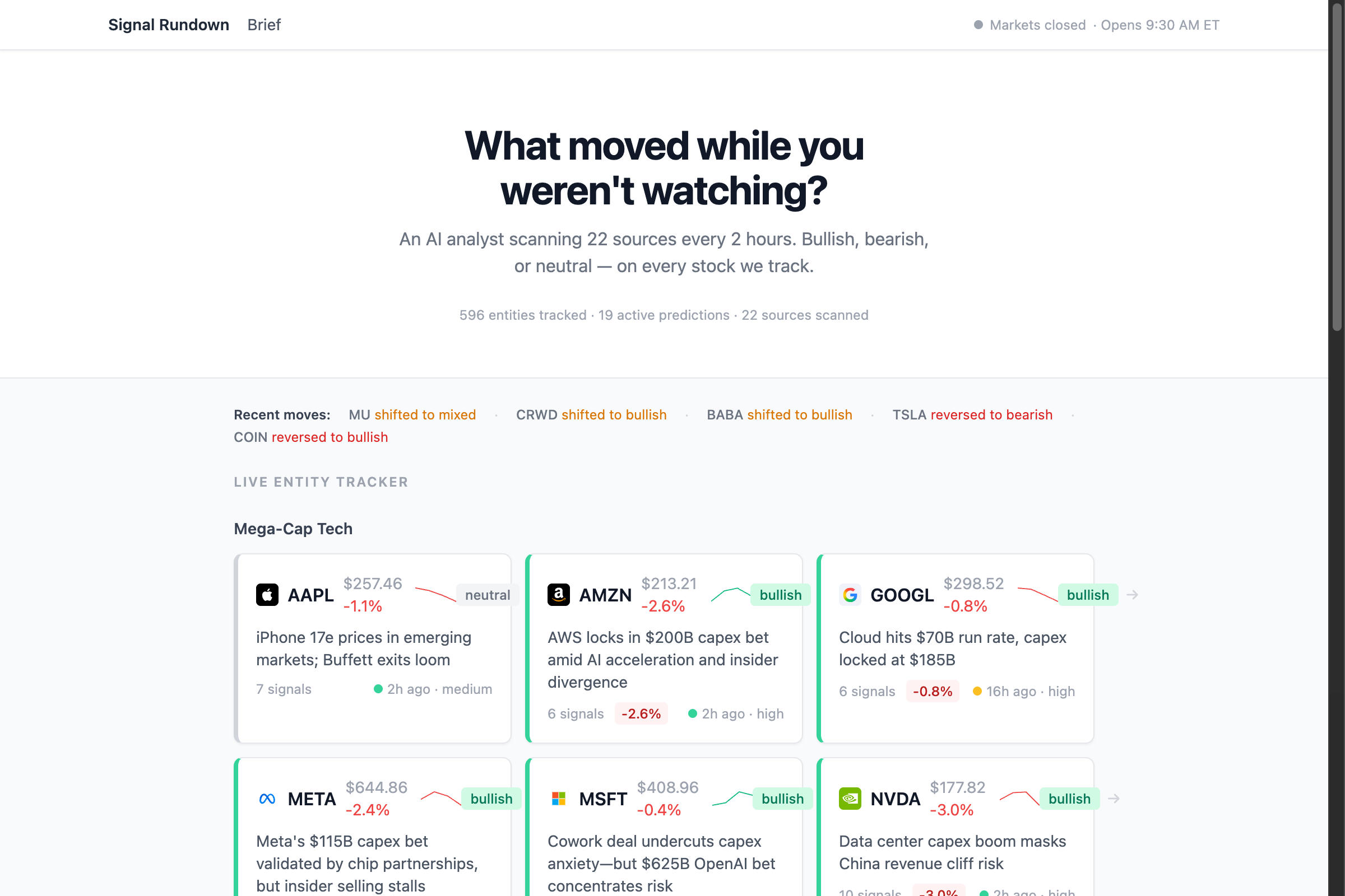 I Built an AI System That Makes Timestamped Market Predictions