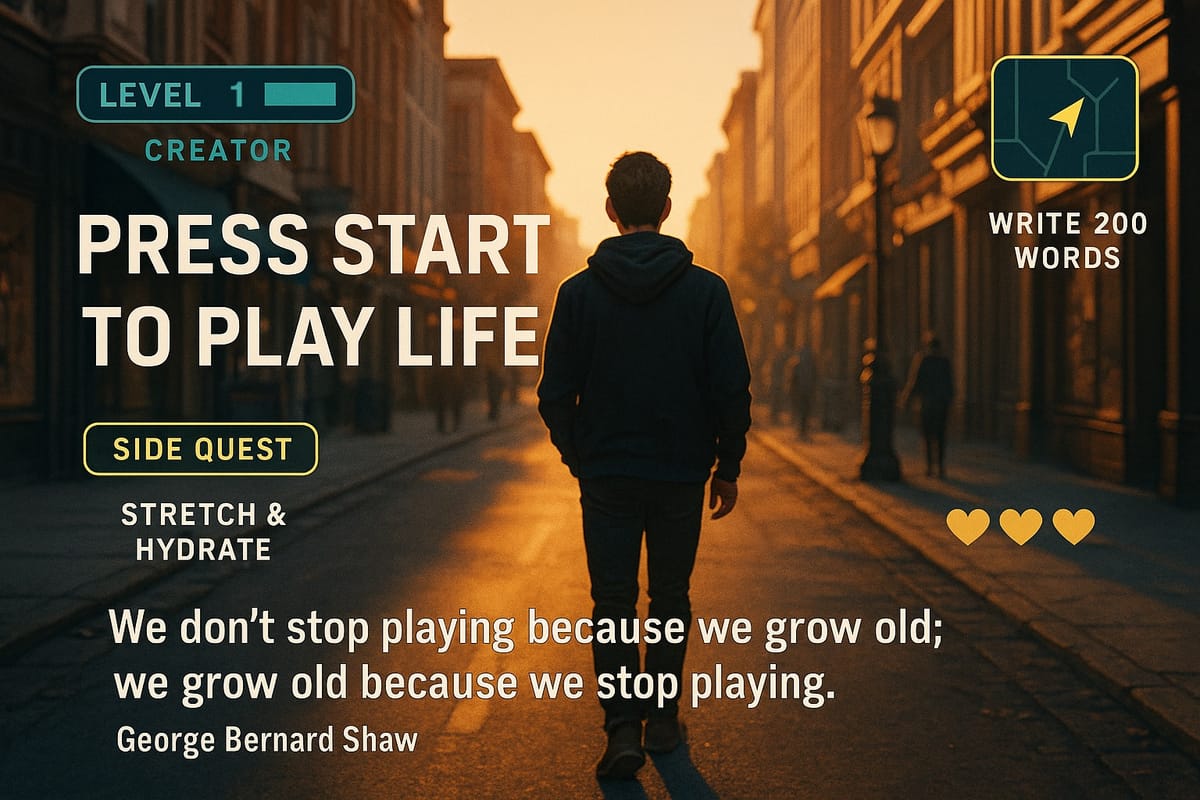 Your Open-World Life Blueprint